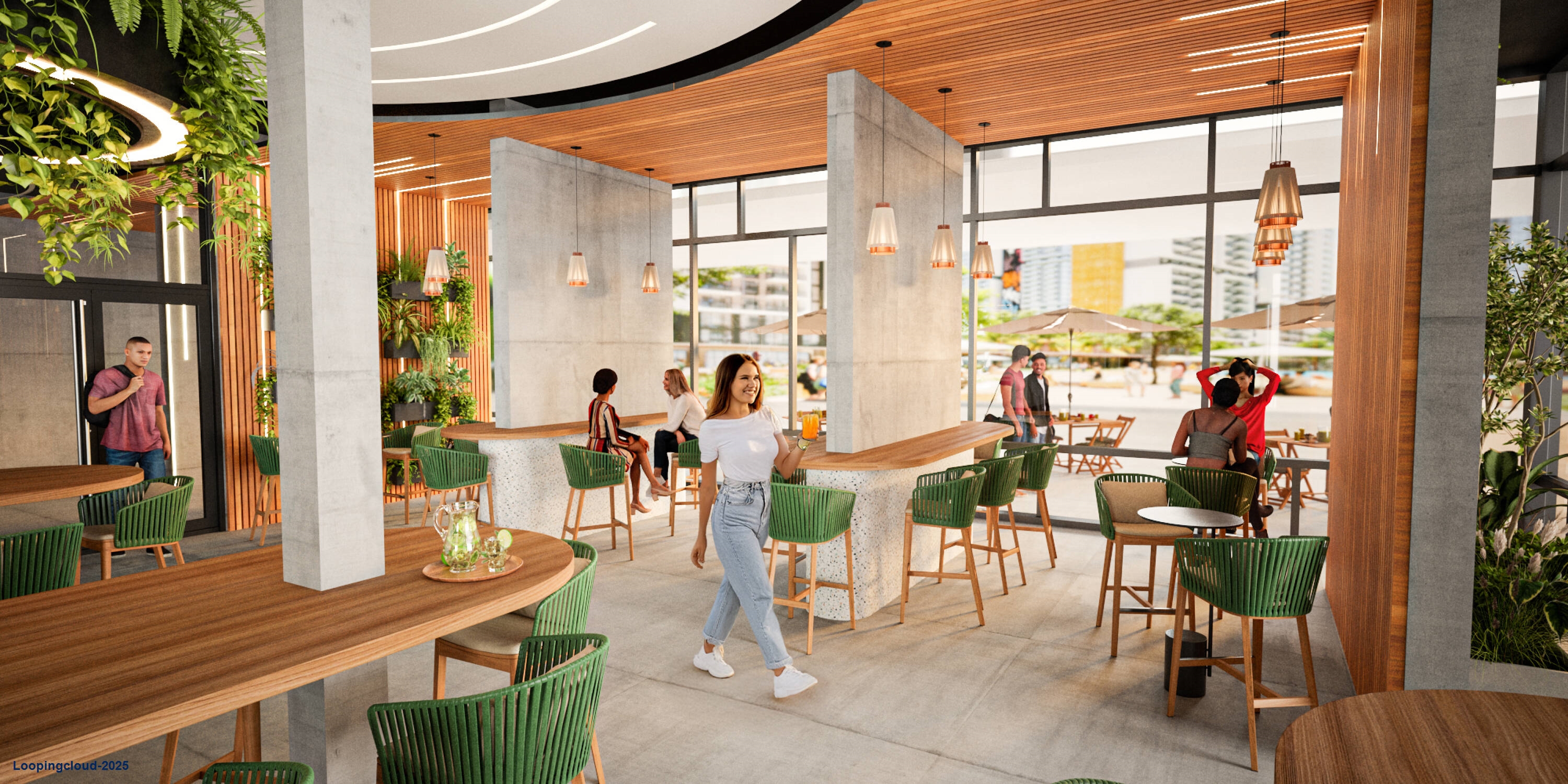 HUEHUB PRIME RETAIL SPACES AVAILABLE FOR LEASE - BUILDING 7