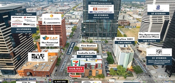 1800 Lawrence St Denver Colorado, 80202 | 7-Eleven (Condo) | $2.9M in Gross Sales