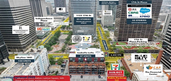 1800 Lawrence St Denver Colorado, 80202 | 7-Eleven (Condo) | $2.9M in Gross Sales