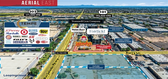 109 S. Perry Lane Tempe Arizona, 85281 | Wendy’s | New 2025 Construction Built-To-Suit