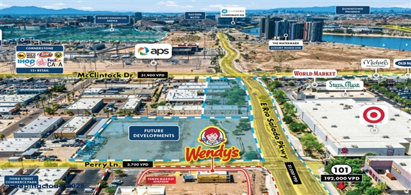 109 S. Perry Lane Tempe Arizona, 85281 | Wendy’s | New 2025 Construction Built-To-Suit