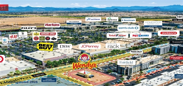 109 S. Perry Lane Tempe Arizona, 85281 | Wendy’s | New 2025 Construction Built-To-Suit