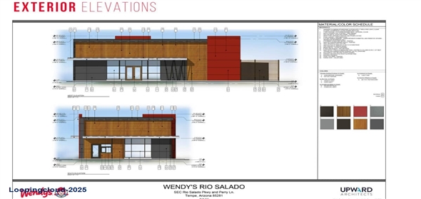 109 S. Perry Lane Tempe Arizona, 85281 | Wendy’s | New 2025 Construction Built-To-Suit