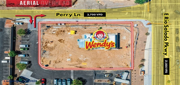 109 S. Perry Lane Tempe Arizona, 85281 | Wendy’s | New 2025 Construction Built-To-Suit