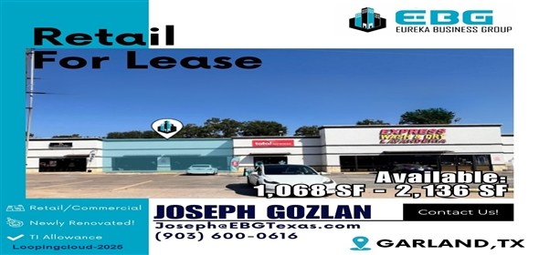 1441 W Kingsley Rd, Garland, TX 75041 Garland Texas, 75041 | Retail for Lease - 1441 W Kingsley Rd, Garland, TX 75041