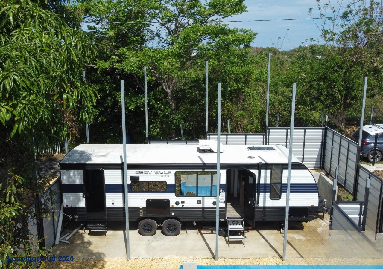 59639, 680 m² Lot with Brand New 2024 Forest River Cherokee Grey Wolf Camper