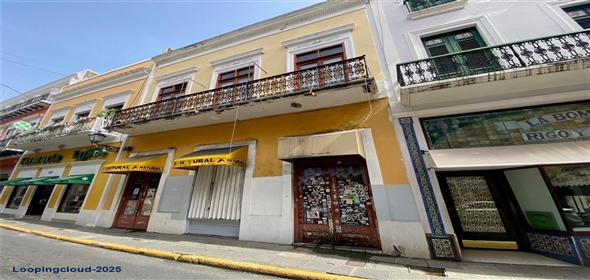 257 SAN FRANCISCO OLD SAN JUAN San Juan Puerto Rico, 00901 | Historic Building on a Main Street for Sale