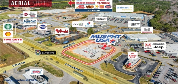 1145 East Atlantic Street South Hill Virginia, 23970 | Murphy USA | Brand New Construction