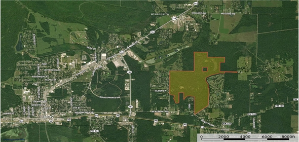 938 Minglewood Rd Liberty Texas, 77575 | +/-420 Acre Golf Course Fronting Land Dev Opp- Golf Course