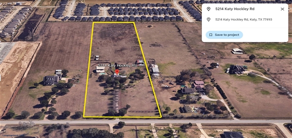 5214 Katy Hockley Rd Katy Texas, 77493 | Land Development Opportunity in Katy