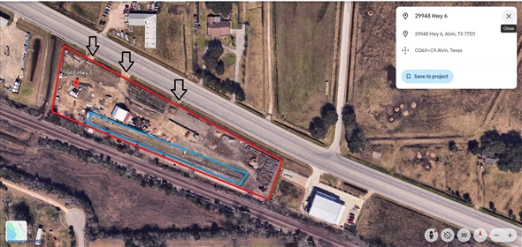 29948 Hwy 6 Alvin Texas, 77511 | +/-4.22 Acre Commercial Lot