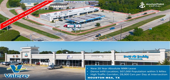 12311 Bammel North Houston Rd Houston Texas, 77066 | Gas Station and Shopping Center