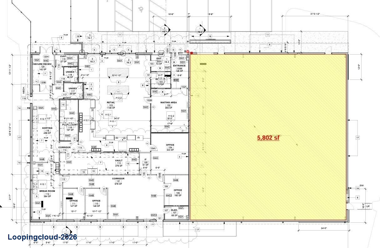 5,802SF NNN Retail/Industrial For Lease