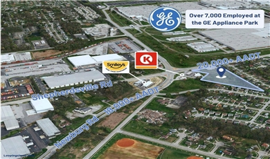 For Lease: Ground Lease Across from GE Appliance Park