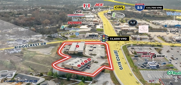 1280-1296 Jeffco Blvd. Arnold Missouri, 63010 | Ridgecrest Crossing | 100% Leased Investment