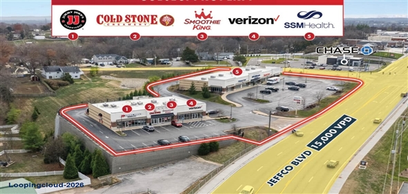 1280-1296 Jeffco Blvd. Arnold Missouri, 63010 | Ridgecrest Crossing | 100% Leased Investment