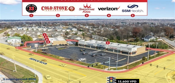 1280-1296 Jeffco Blvd. Arnold Missouri, 63010 | Ridgecrest Crossing | 100% Leased Investment