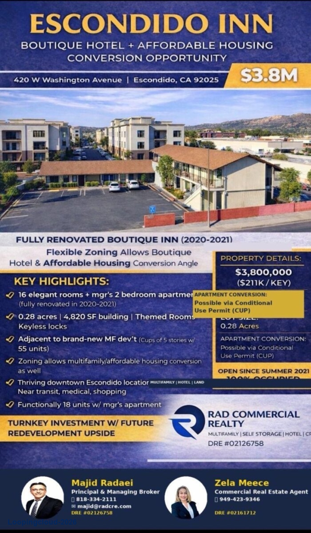 Commercial Property for Sale in Escondido California 92025