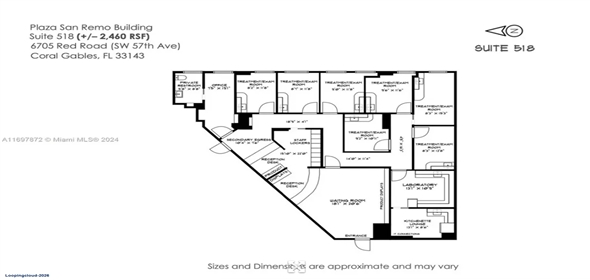 6705 S Red Rd Coral Gables Florida, 33146 | Medical Office For Lease In Coral Gables