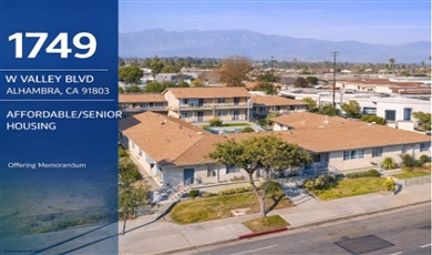 1749 West Valley Boulevard, Alhambra California , 91803