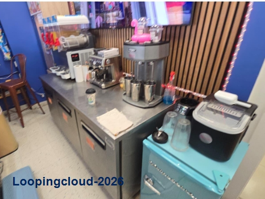 Beautiful ice Cream Shop