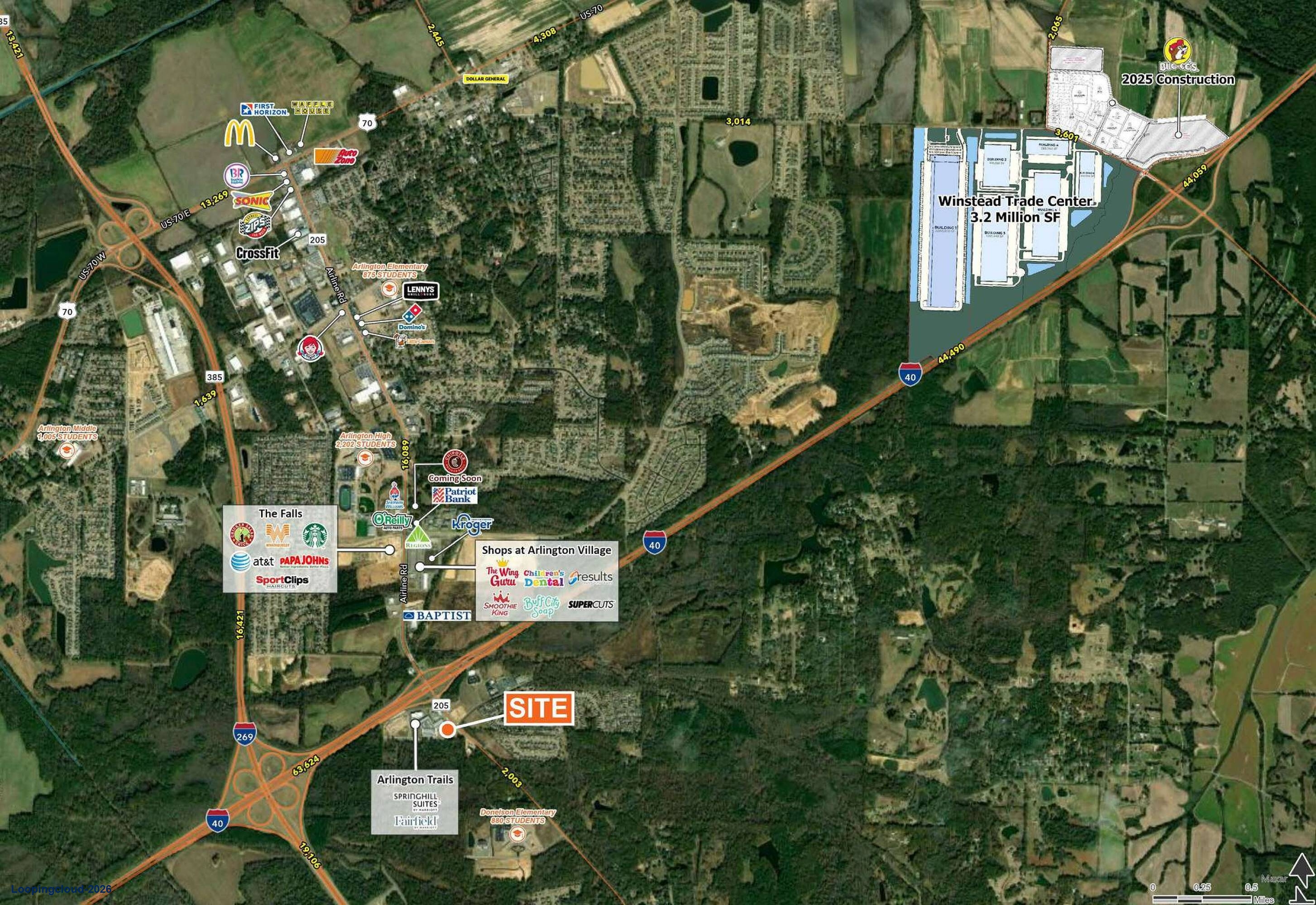 Arlington Trails Land: Prime 1.43-Acre Commercial Development Site