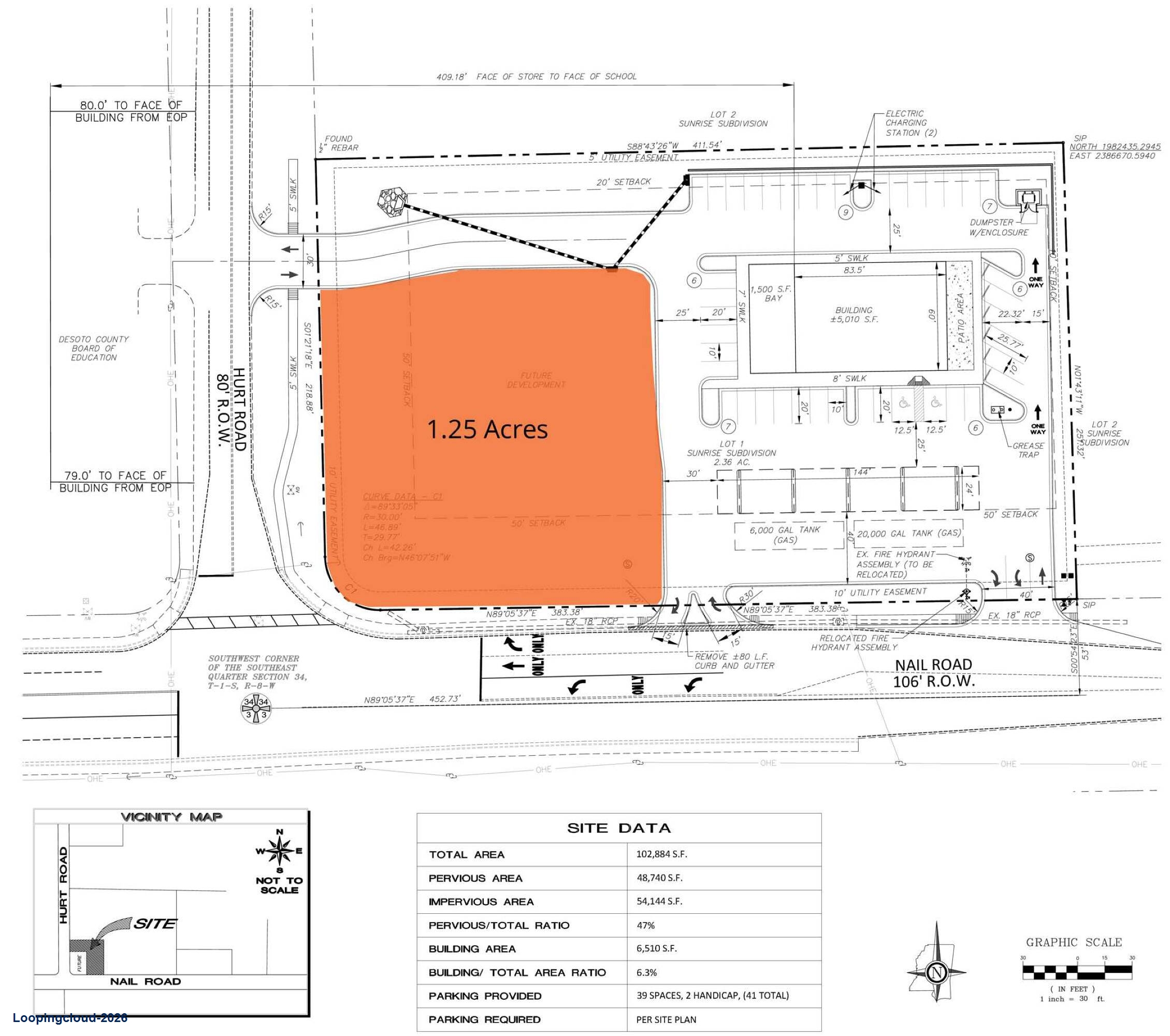 1.25 Acres at 6020 Hurt Rd, Horn Lake, MS