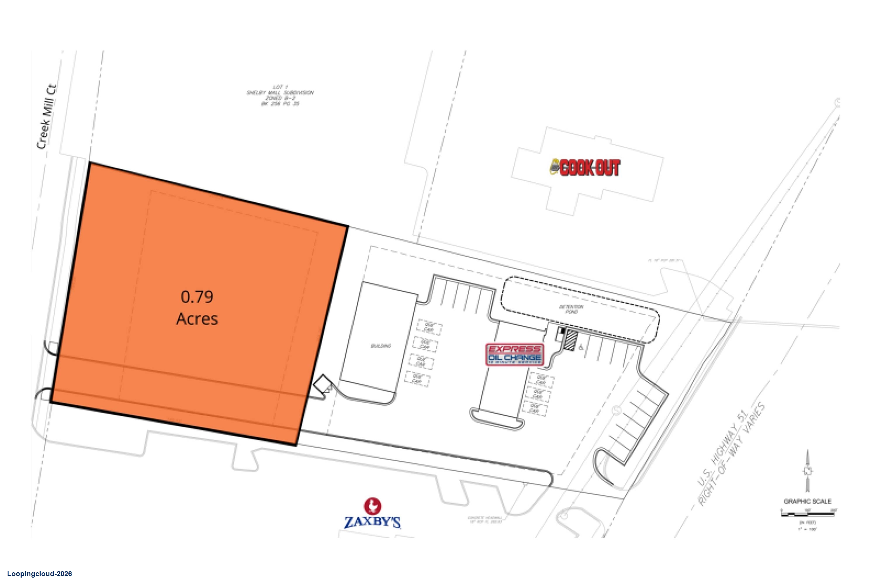 Prime 0.79-Acre Commercial Pad Site: 8546 Highway 51