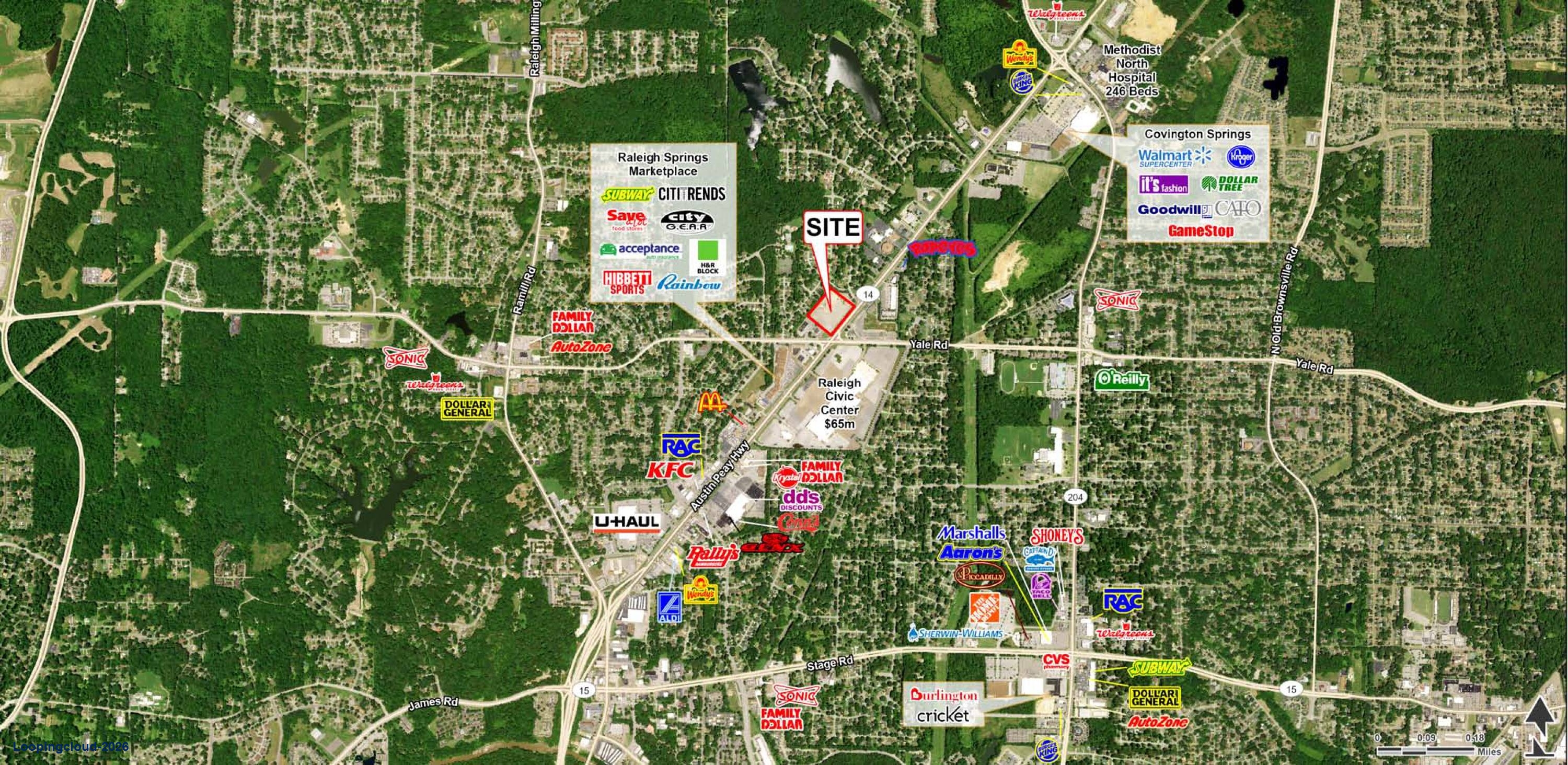 The Marketplace at Raleigh: Premier Commercial Outparcels