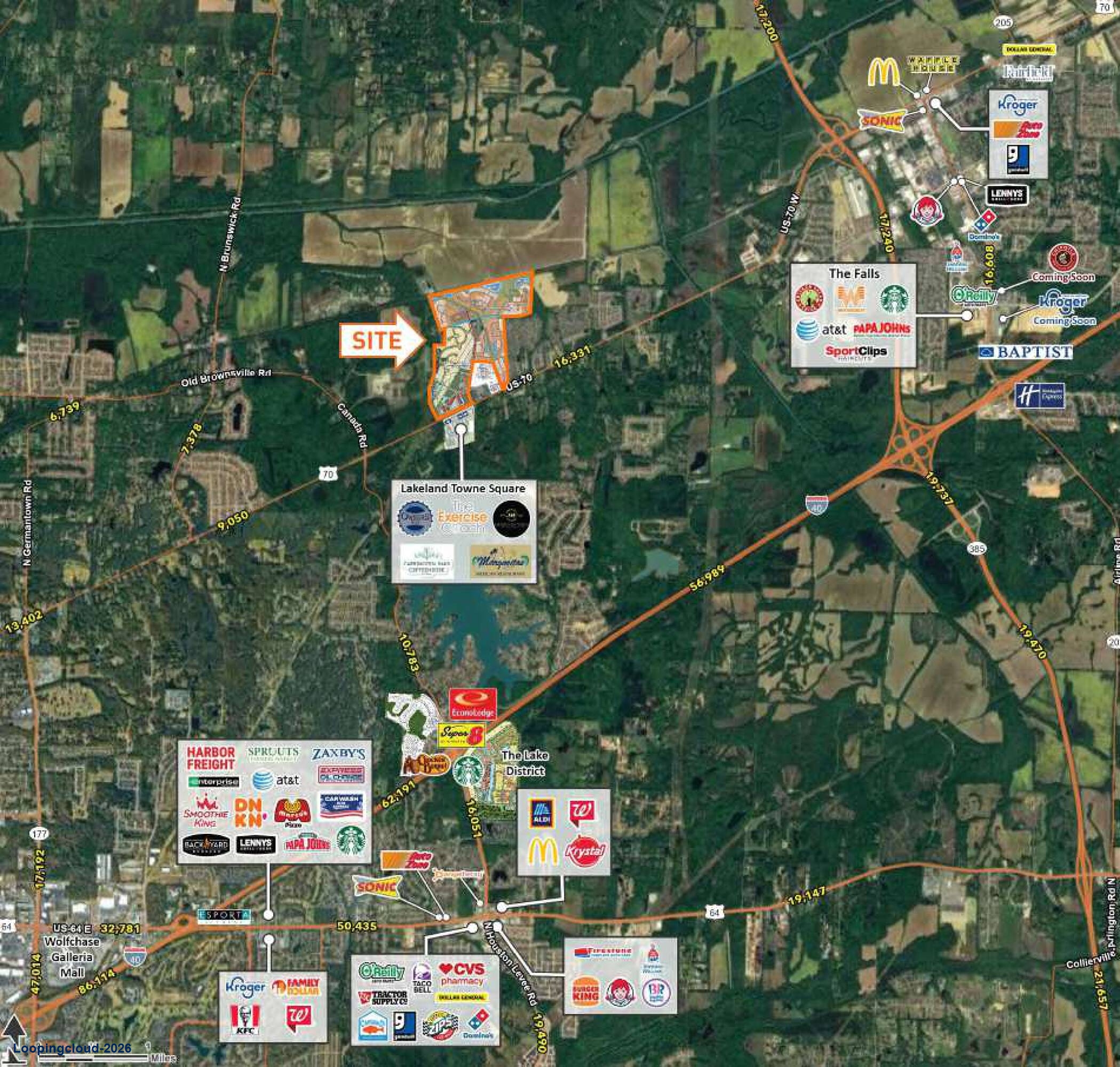 Scott’s Creek: Premier 65,000 SF Retail Opportunity in Lakeland, TN