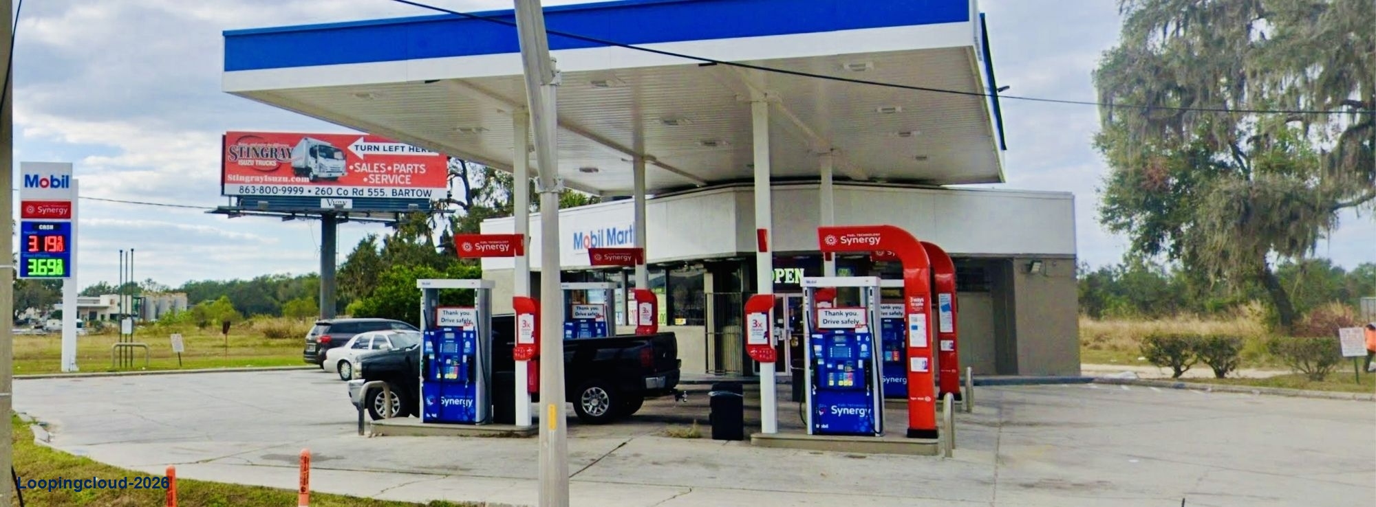 (7.3% CAP RATE) LAKELAND MOBIL W/ GO MARKET C-STORE (20-YEAR NNN LEASE)!