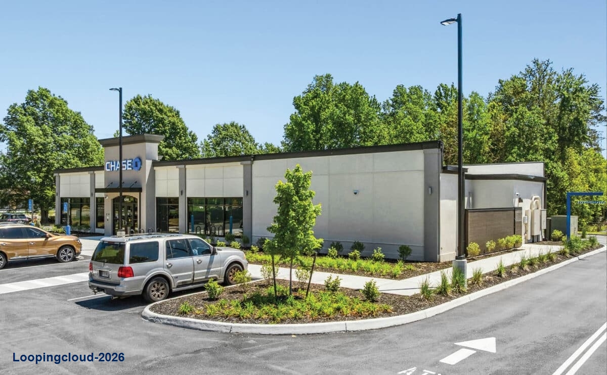 Chase Bank | 2025 Building Reconversion | 15-Yr Absolute NNN GL