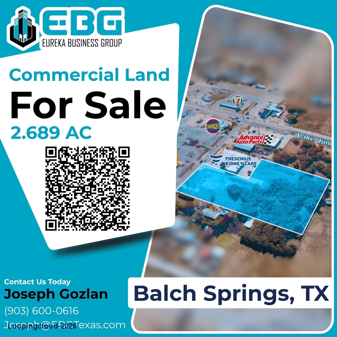 Balch Springs Commercial Land For Sale - 2429 Hickory Tree Rd, Balch Springs, TX 75180