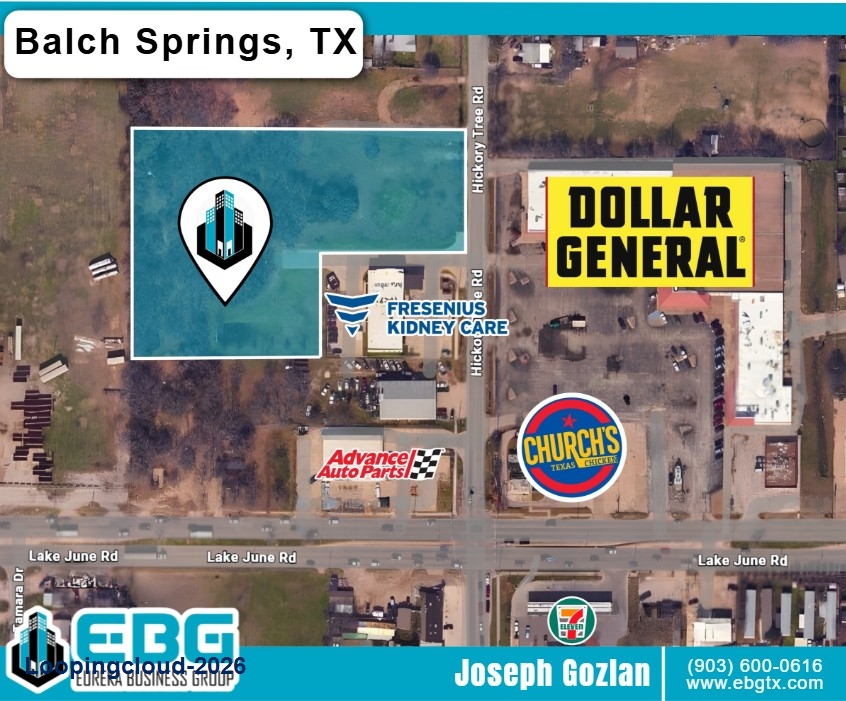 Balch Springs Commercial Land For Sale - 2429 Hickory Tree Rd, Balch Springs, TX 75180
