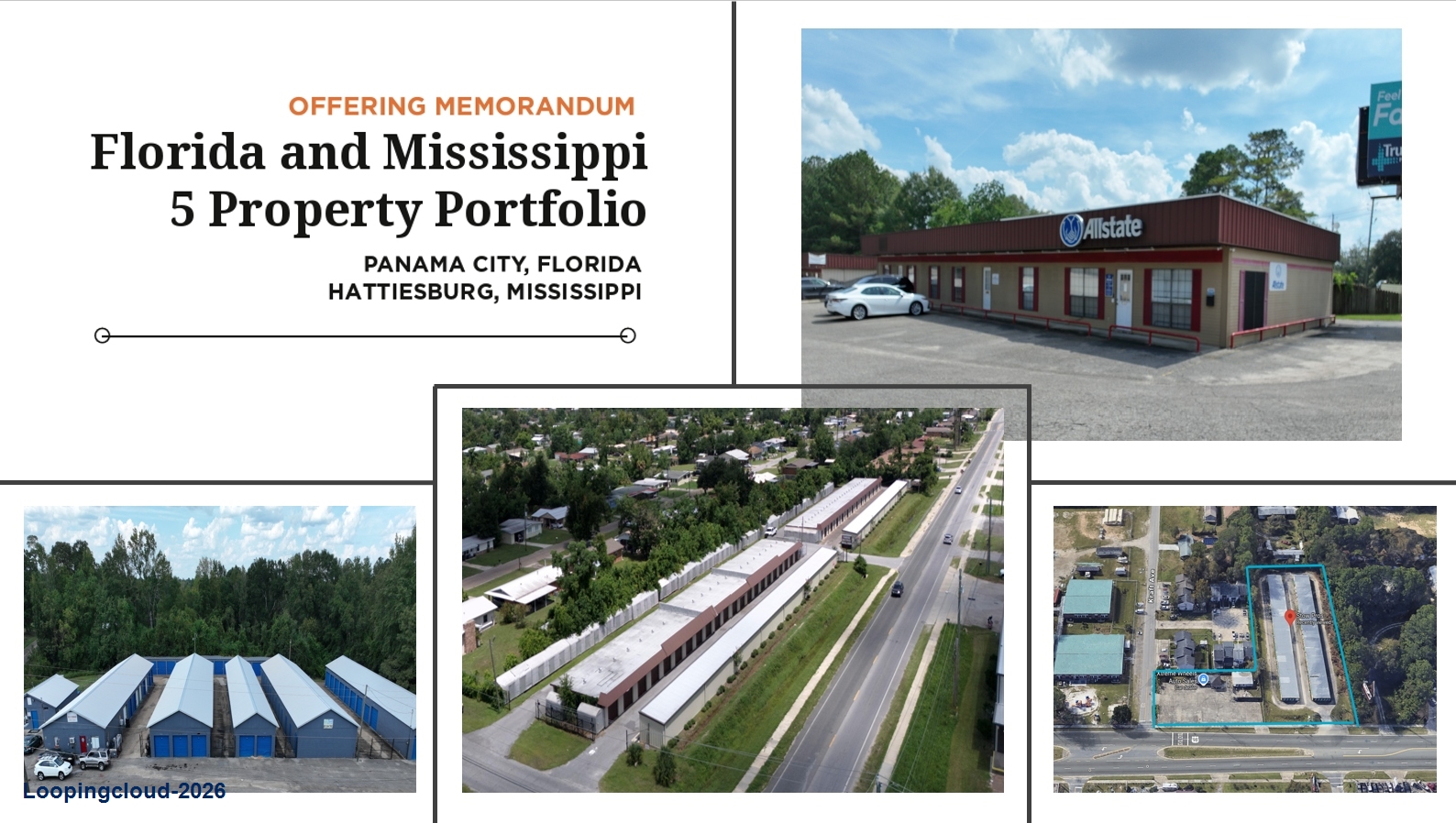 5-Property Portfolio Florida and Mississippi