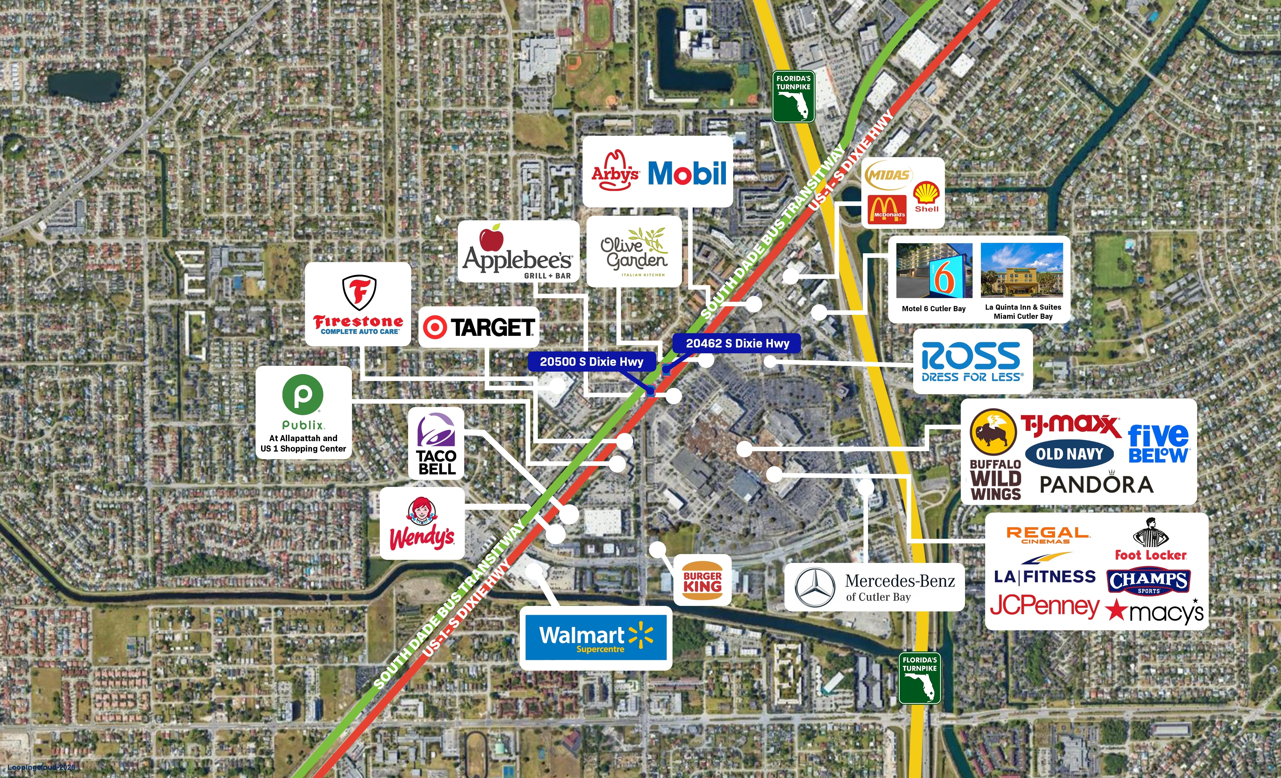 20462 – 20500 S Dixie Hwy, Cutler Bay, FL