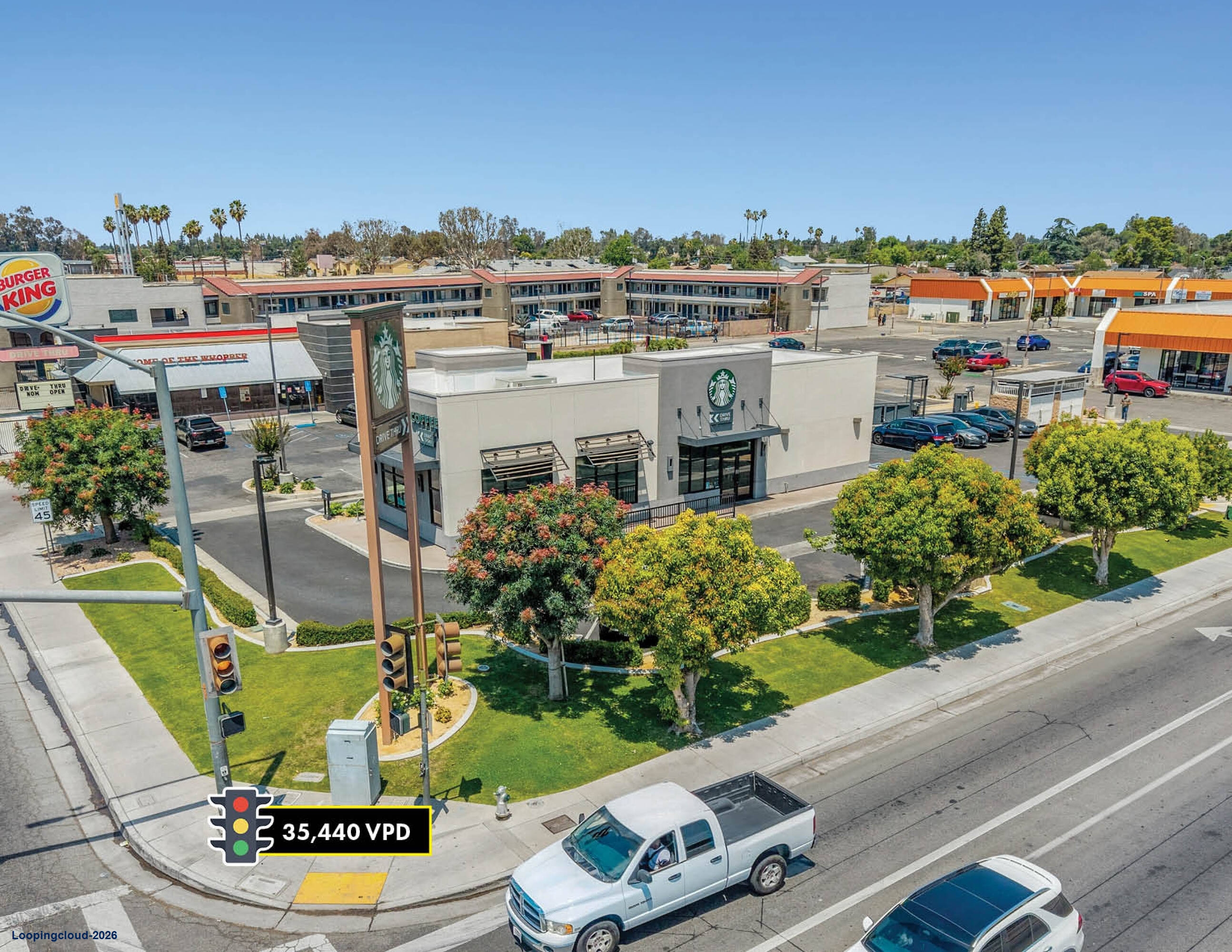 Starbucks | Below Market Rent | S&P: BBB+- Bakersfield, CA