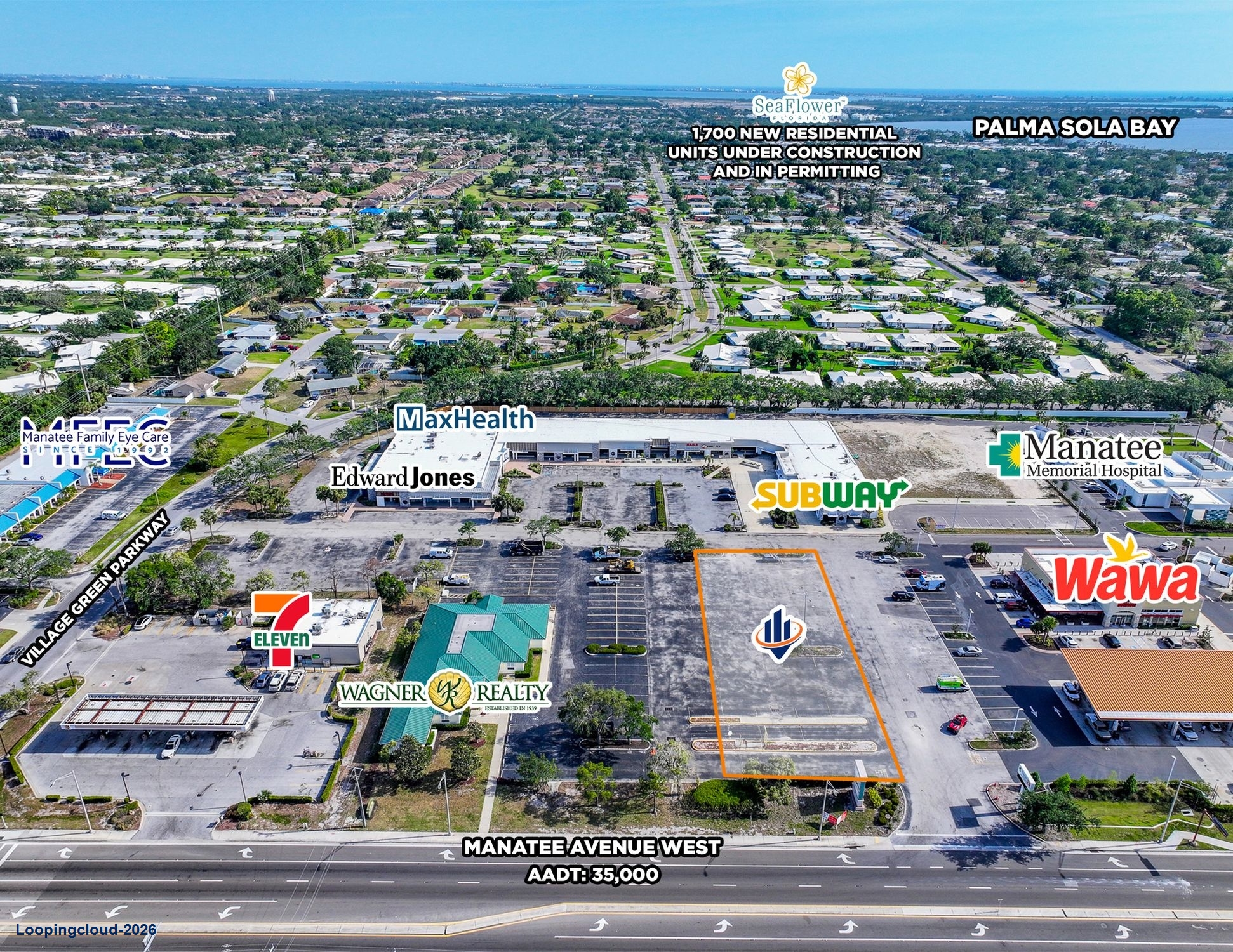 High Visibility Retail / Office Building on U.S. 41 / Tamiami Trail