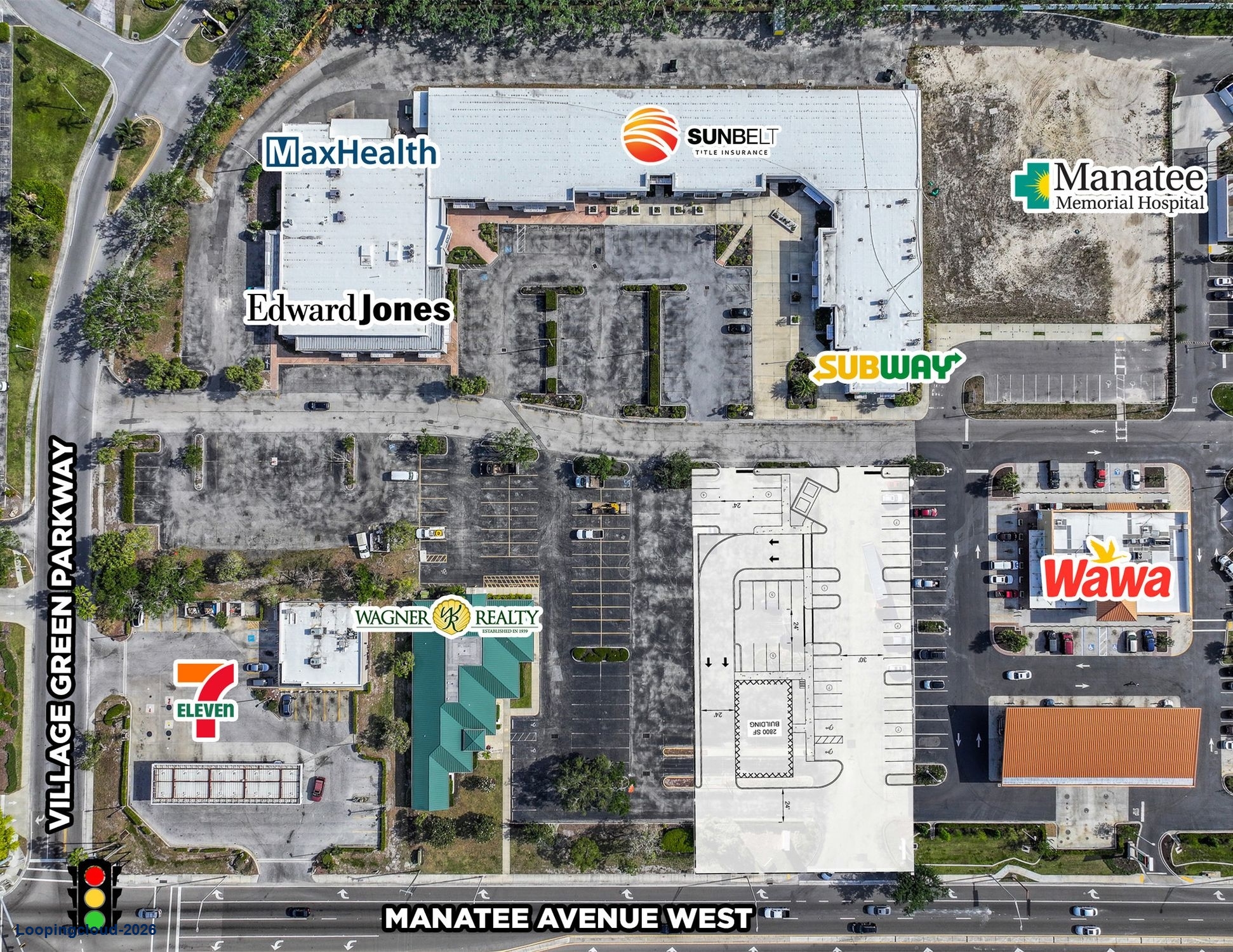 High Visibility Retail / Office Building on U.S. 41 / Tamiami Trail