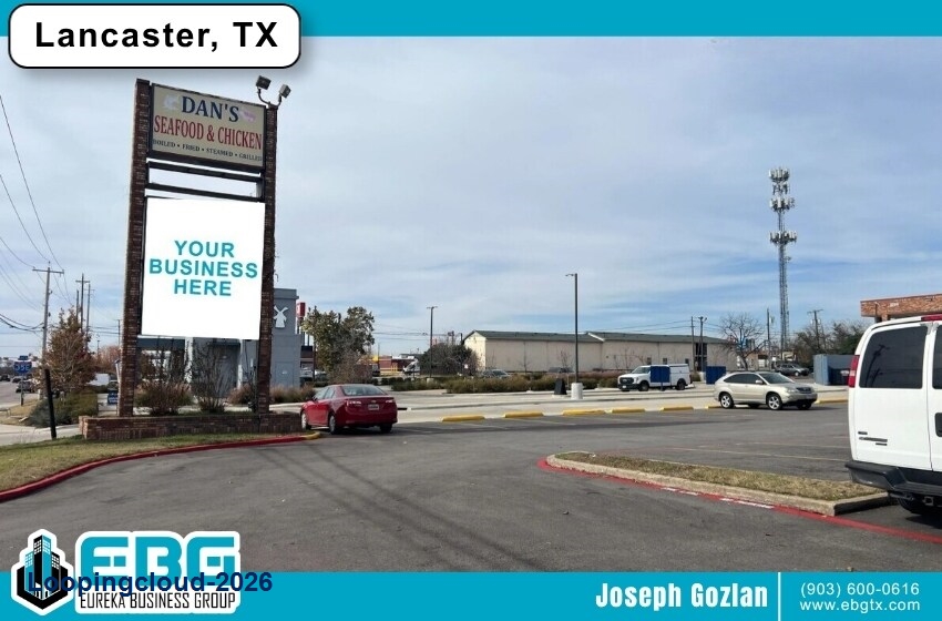 Lancaster Retail For Lease - 3215 W. Pleasant Run Dr. Lancaster, TX 75146
