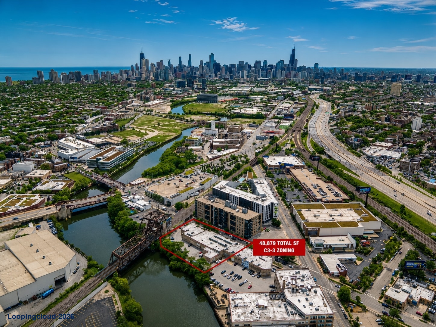 Premium Bucktown Redevelopment Site: 1.12-Acre Parcel in Chicago Offered at $6,950,000 | Strategic Development Opportunity on W Webster Ave