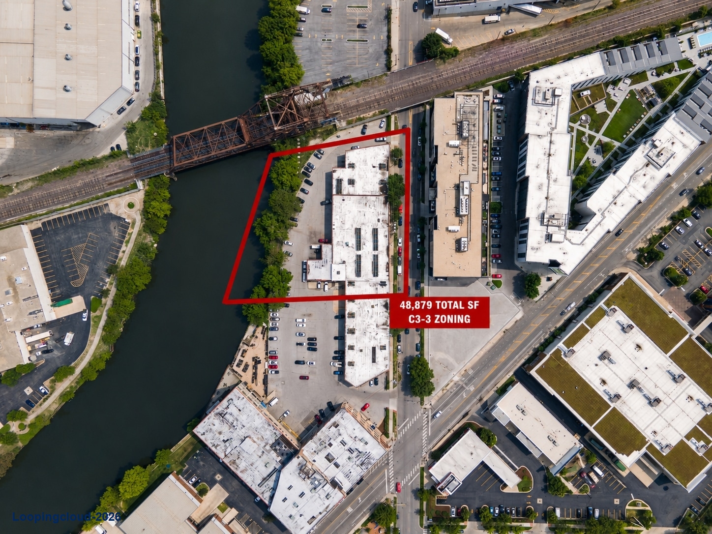 Premium Bucktown Redevelopment Site: 1.12-Acre Parcel in Chicago Offered at $6,950,000 | Strategic Development Opportunity on W Webster Ave