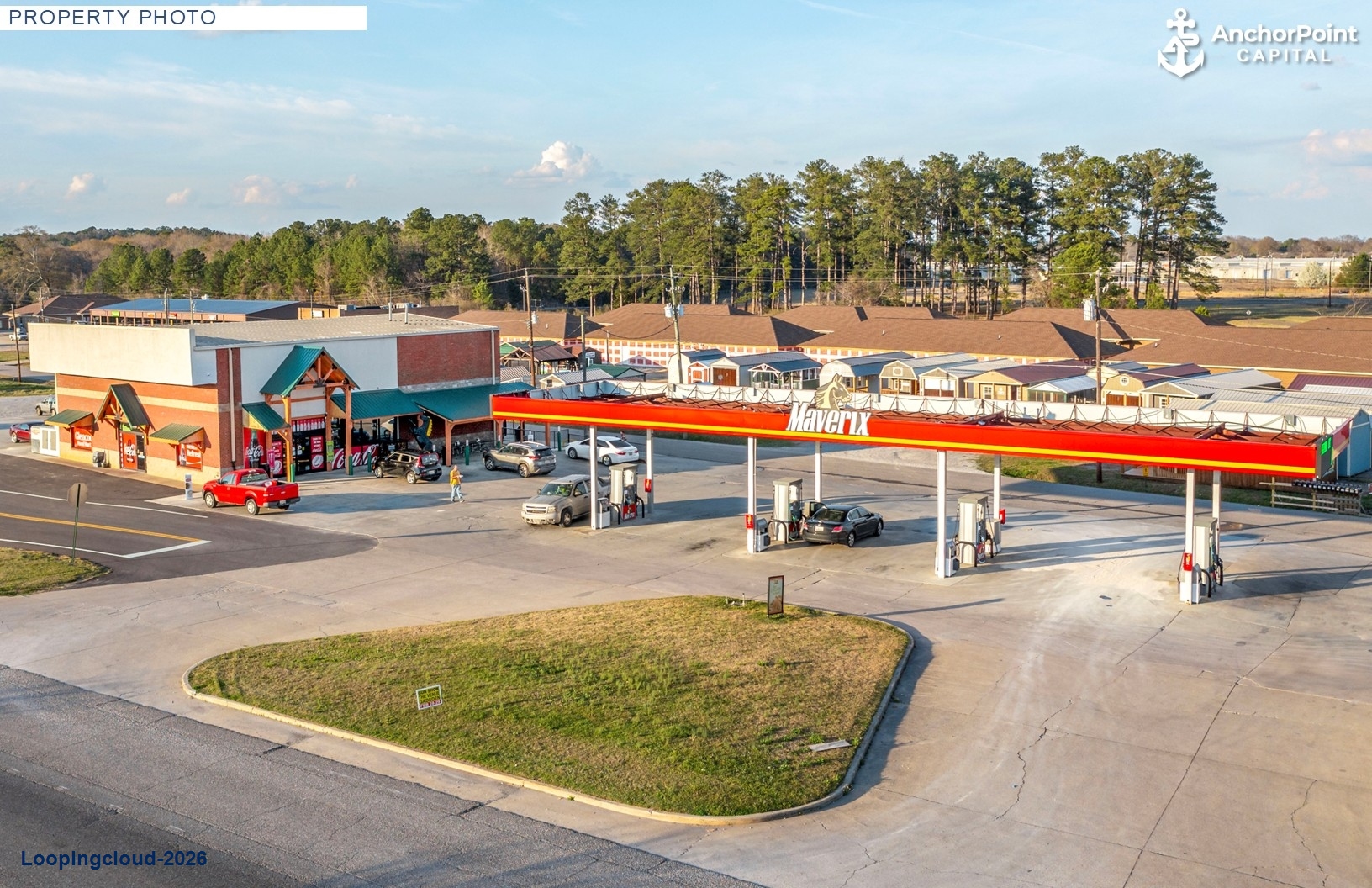Absolute NNN Maverix Gas Station For Sale | Gadsden, AL | 8.00% Cap Rate