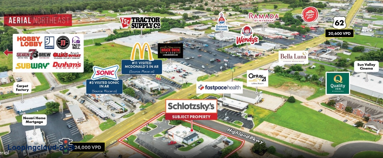 Schlotzsky’s Deli | Absolute NNN Lease | Largest Schlotsky’s Franchisee