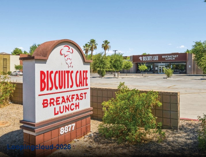 Biscuits Cafe | Absolute NNN | 3% Annual Increases