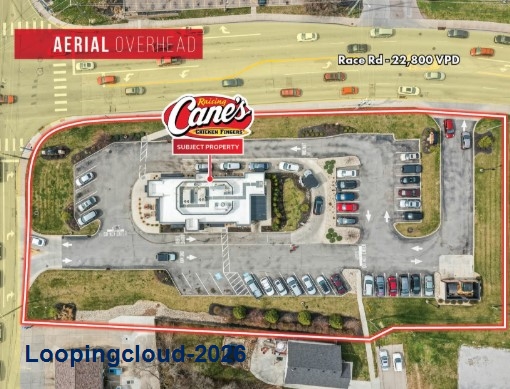 Raising Cane’s | Corporate Abs-NNN Lease | High Performing Location