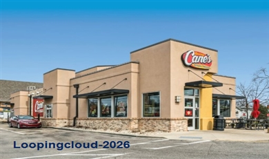 Raising Cane’s | Corporate Abs-NNN Lease | High Performing Location