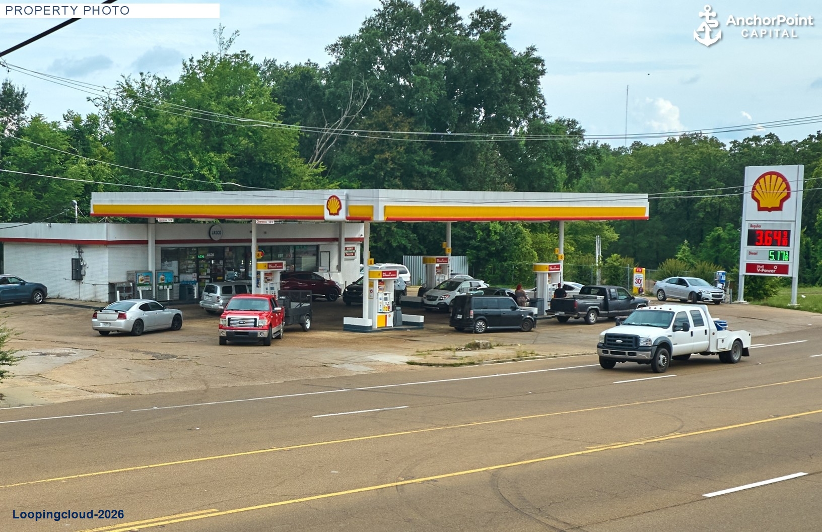 Absolute NNN Shell Gas Station - Jackson, MS