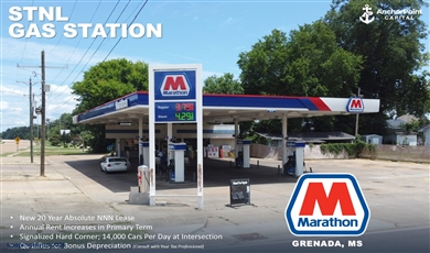 Marathon Gas Station - Grenada, MS