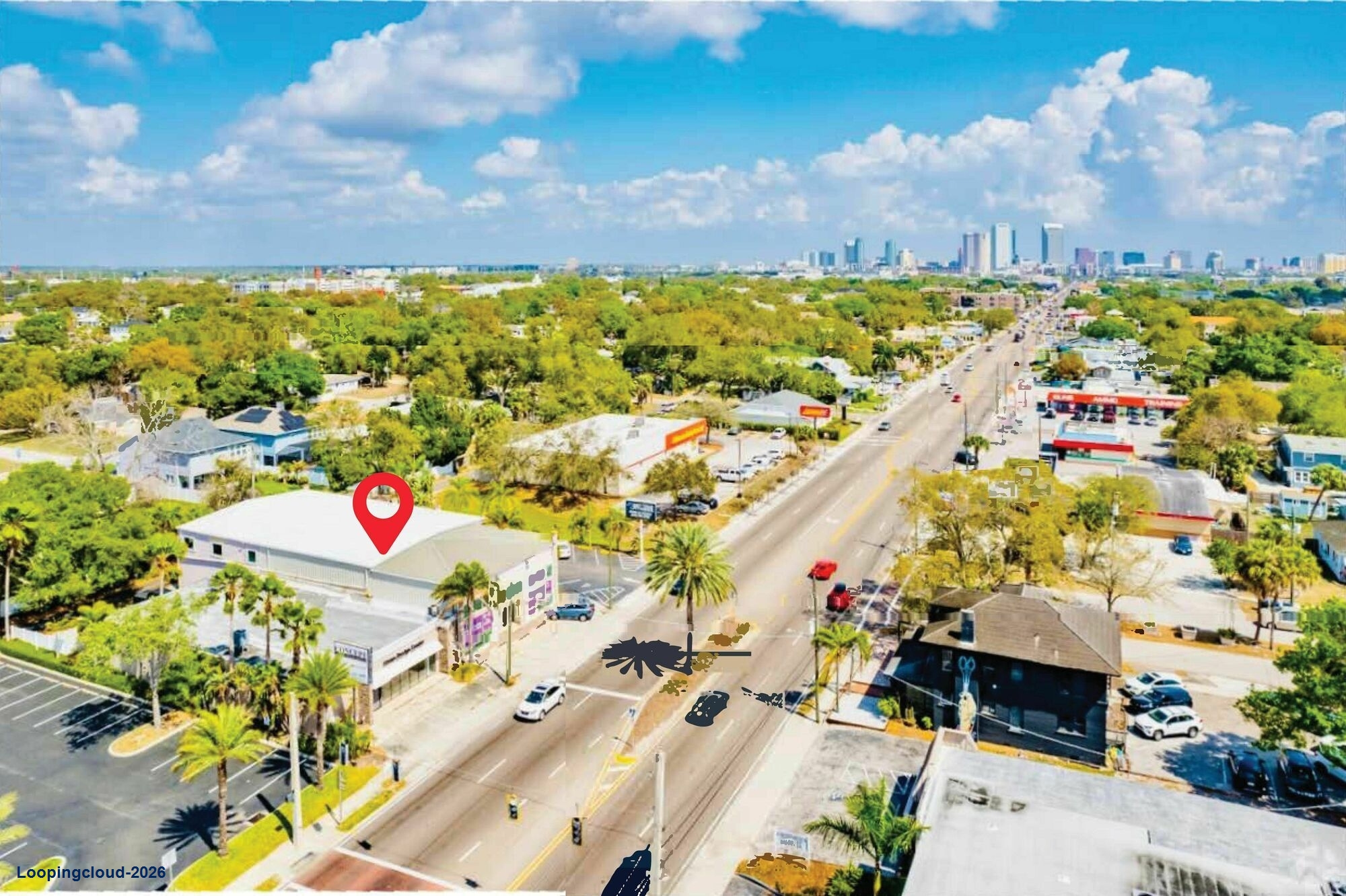 (SELLER FINANCING AVAILABLE!) PRIME SOUTH TAMPA RETAIL BUILDING ON W KENNEDY BLVD. FOR SALE!